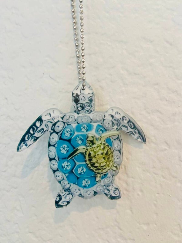 Turtle Car Pendant
