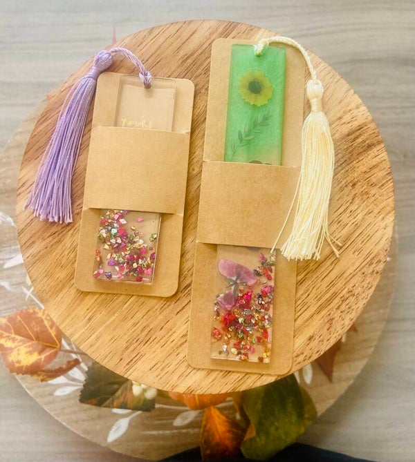 Handmade Resin Bookmarks
