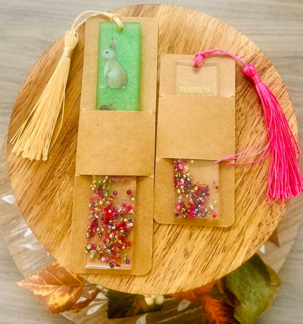 Handmade Resin Bookmarks