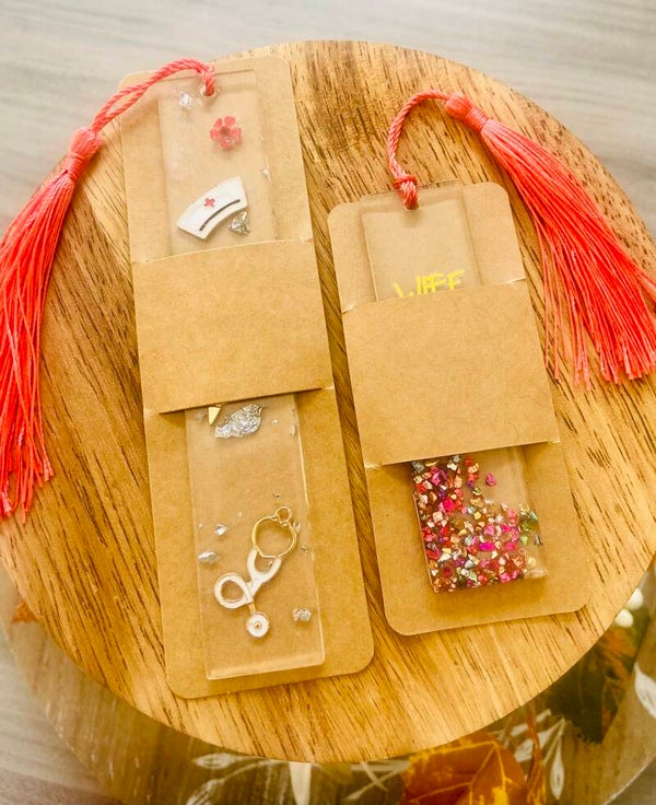 Handmade Nurse Novelty Resin Bookmarks
