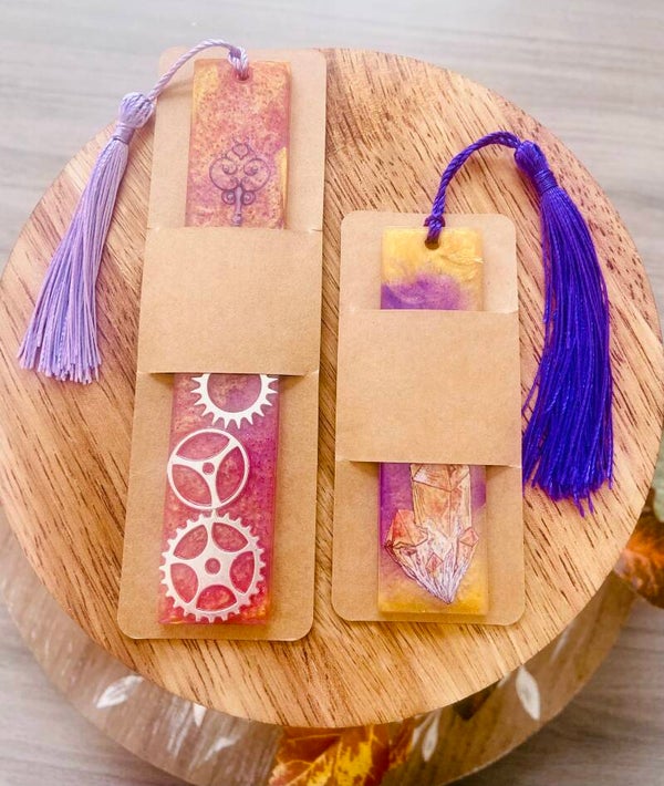 Handmade Resin Bookmarks