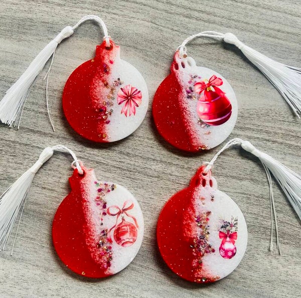 Handmade Resin Christmas Decorations