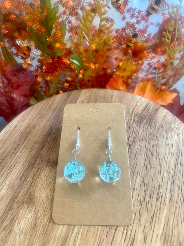 Dried Flower Earrings