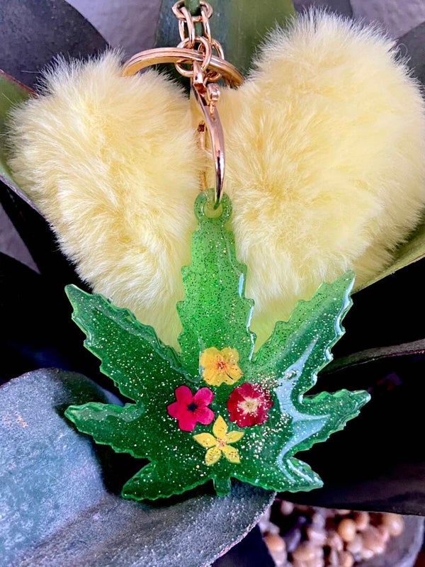 Handmade resin novelty keychain