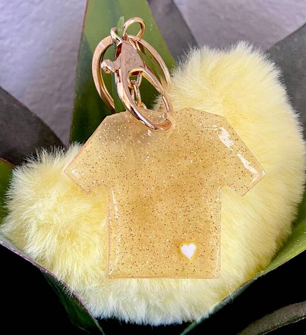 Handmade resin novelty keychain