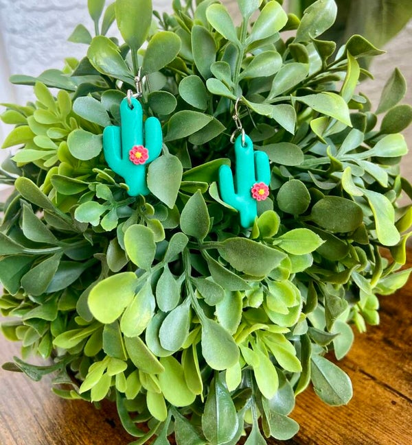 Handmade polymer clay  earrings
