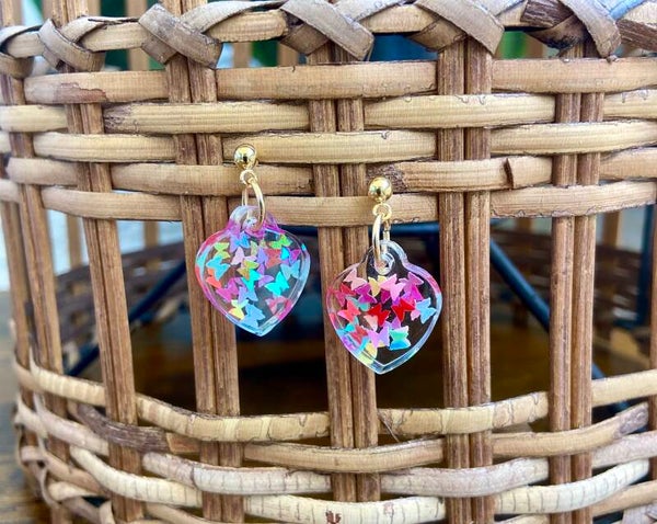 Handmade resin ear