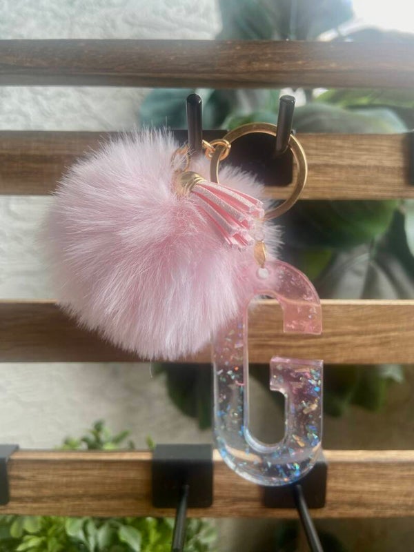 Handmade resin keychain