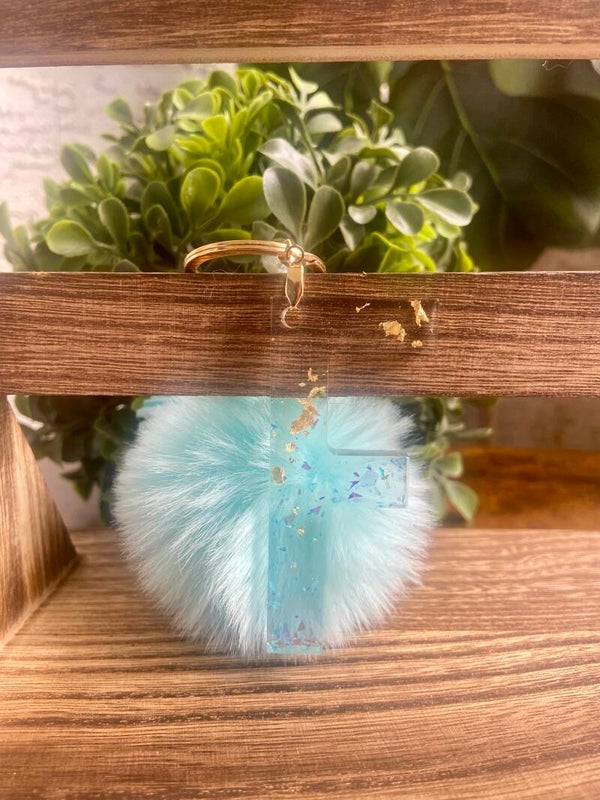 Handmade resin keychain