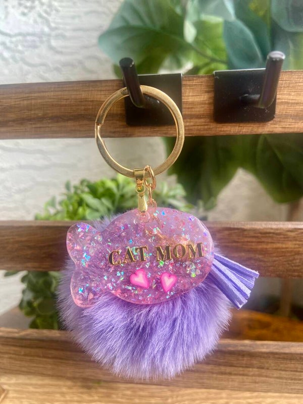 Handmade resin  keychain