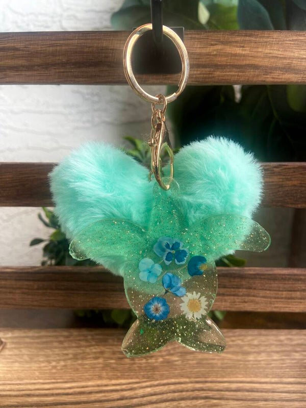 Handmade resin keychain