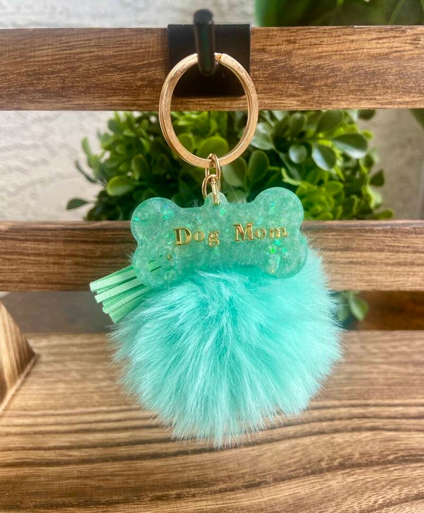 Handmade resin keychain