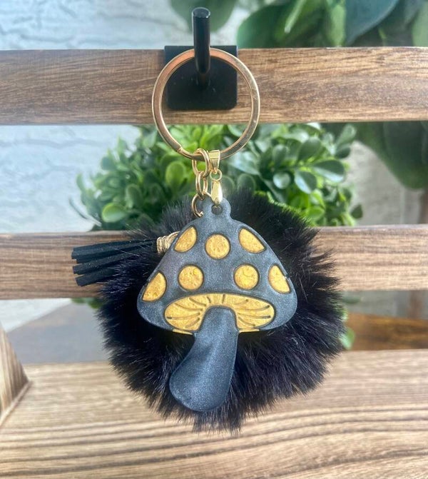 Handmade resin keychain