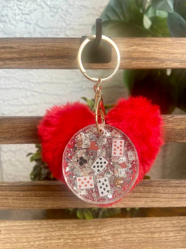 Handmade resin keychains