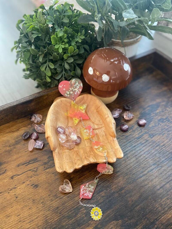 Handmade resin suncatcher