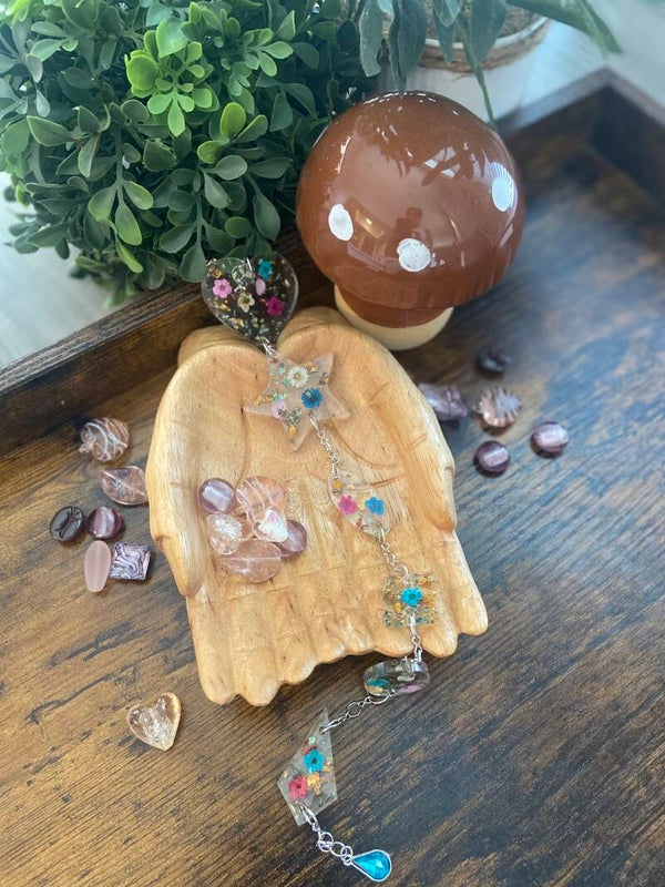 Handmade resin suncatcher