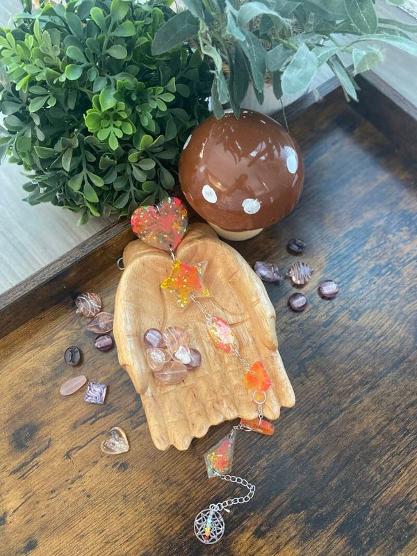 Handmade resin suncatcher