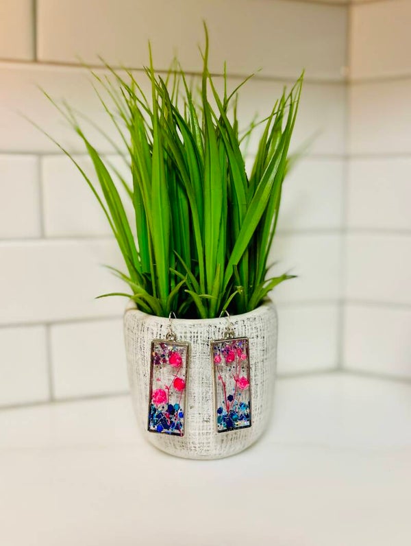 Handmade Resin Earrings