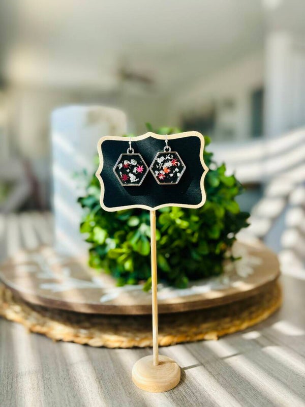 Handmade Resin Earrings