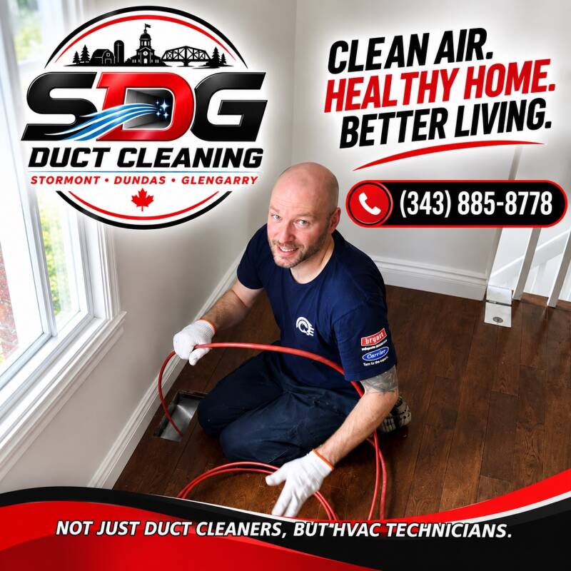 Rockland, Ontario SDG Duct Cleaning