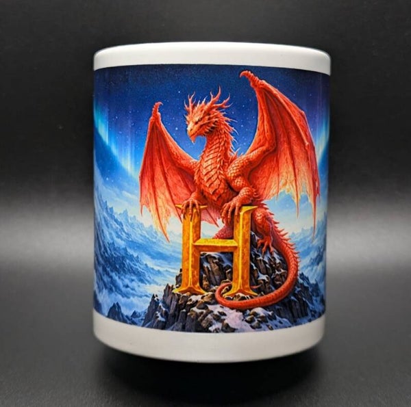 Mug  dragon H