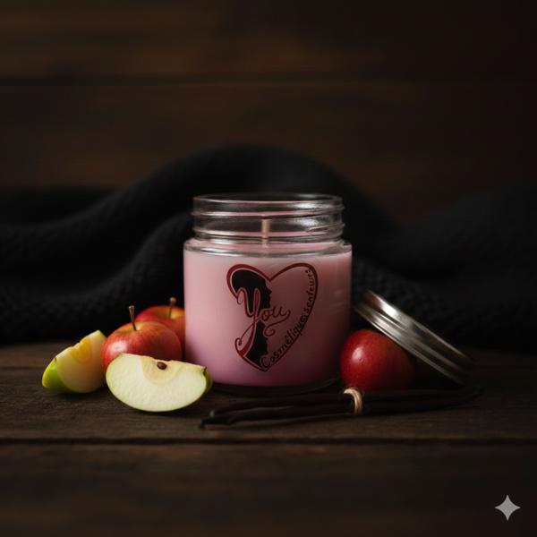 BOUGIE PARFUMEE POMME VANILLE 150G