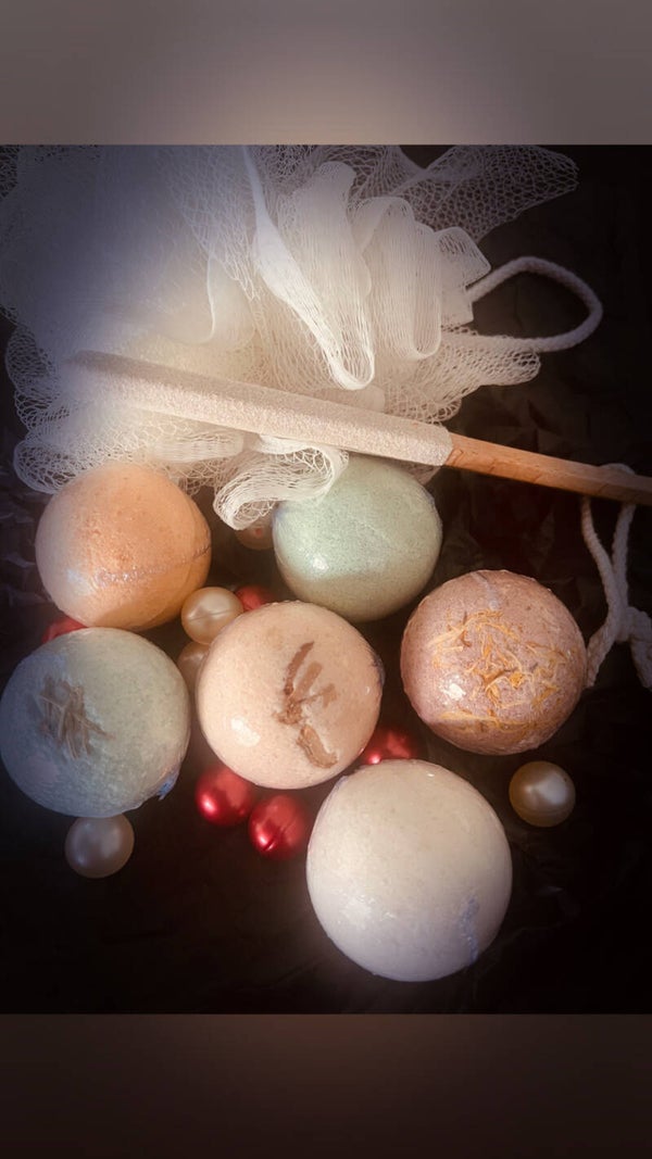 BOMBES DE BAIN ARTISANALES (125 g)