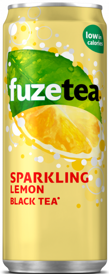Ice tea sparkling black tray 24 blikjes