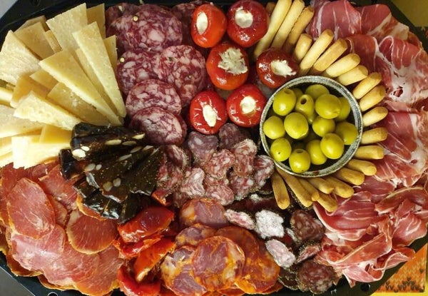 Charcuterieschaal 10 personen
