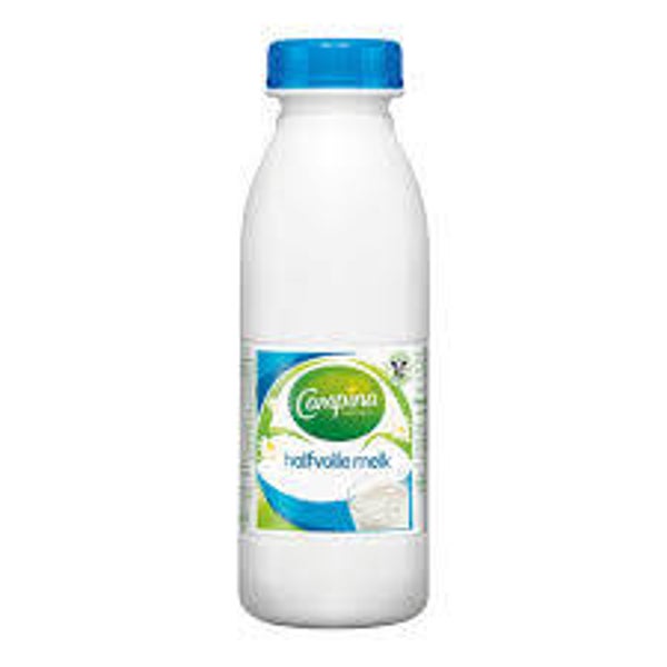 Melk halfvol 0.5 ltr