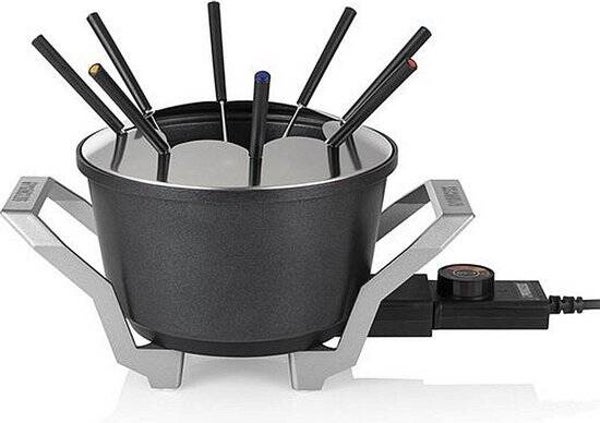 Princess Fonduepan Zwart  – Elektrische fondueset - 8 personen