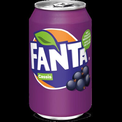 Fanta Cassis blikje