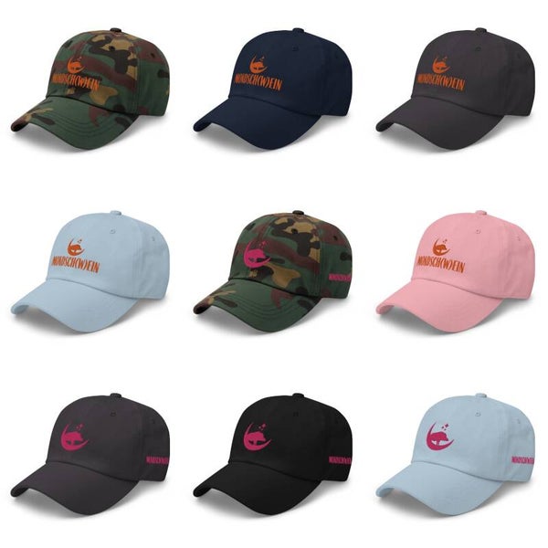 MONDSCH(W)EIN Baseballkappe verschiedene Farben