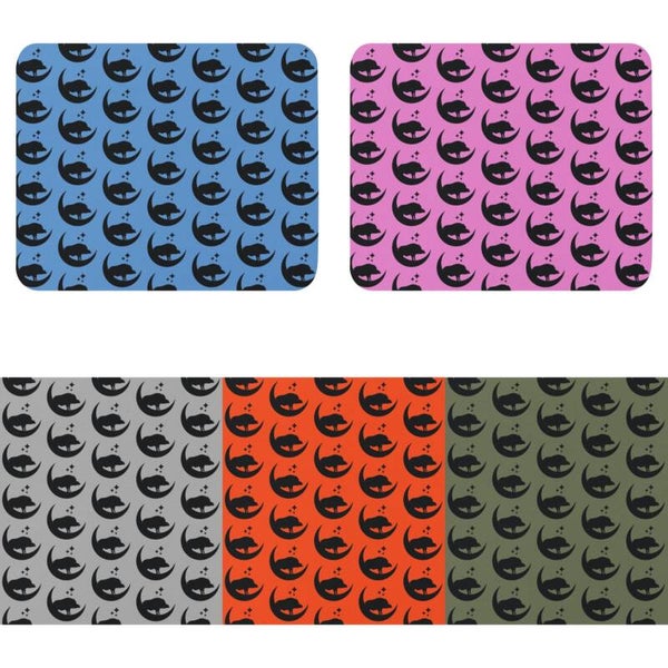 MONDSCH(W)EIN Mauspad verschiedene Farben