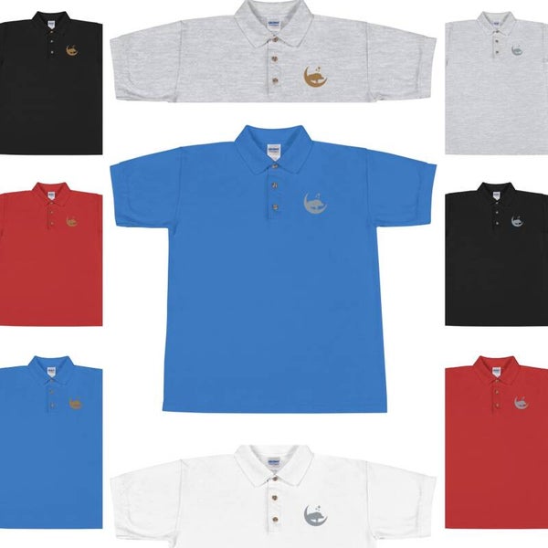 MONDSCH(W)EIN Herren-Poloshirt