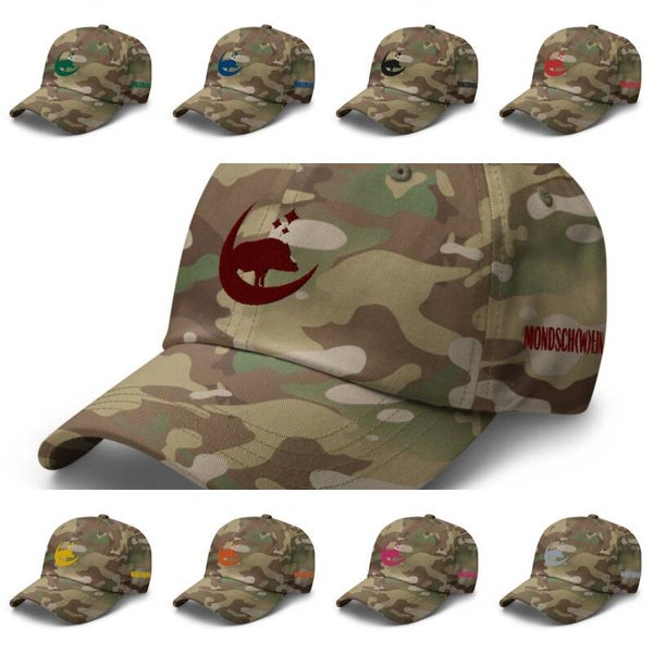 MONDSCH(W)EIN Baseballkappe Multicam