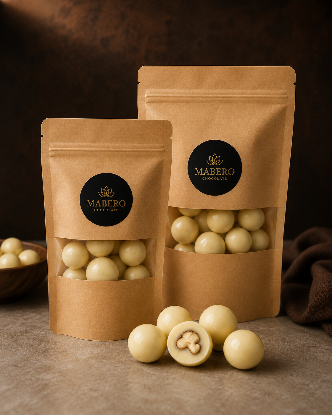 Hazelnut • White