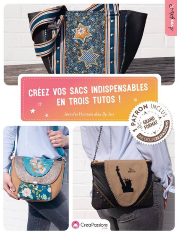 Créez vos sacs indispensables en 3 tutos