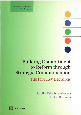 BUILDING COMMITMENT TO REFORM THROUGH  STRATEGIC COMMUNICATION