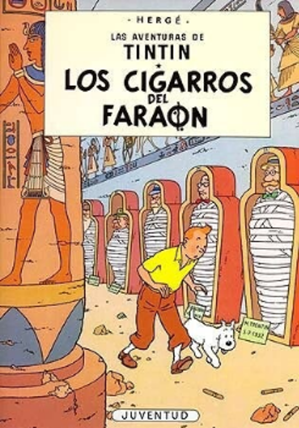 TINTÍN Y LOS CIGARROS DEL FARAÓN