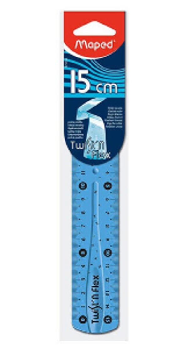 REGLA FLEXIBLE 15 CMS MAPED