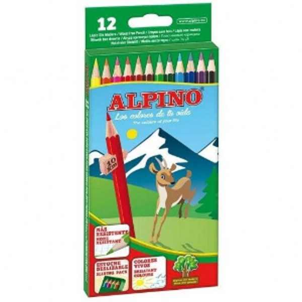 12 LÁPICES COLORES ALPINO
