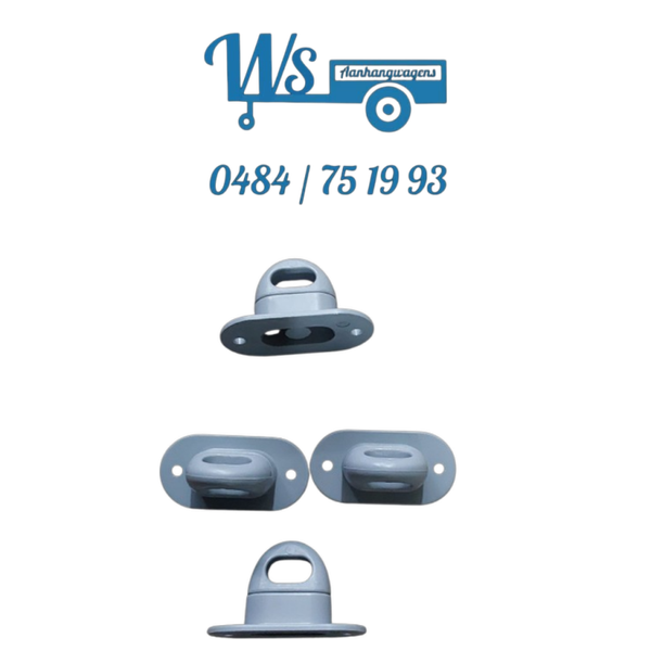 Draaisluiting ovaal oog