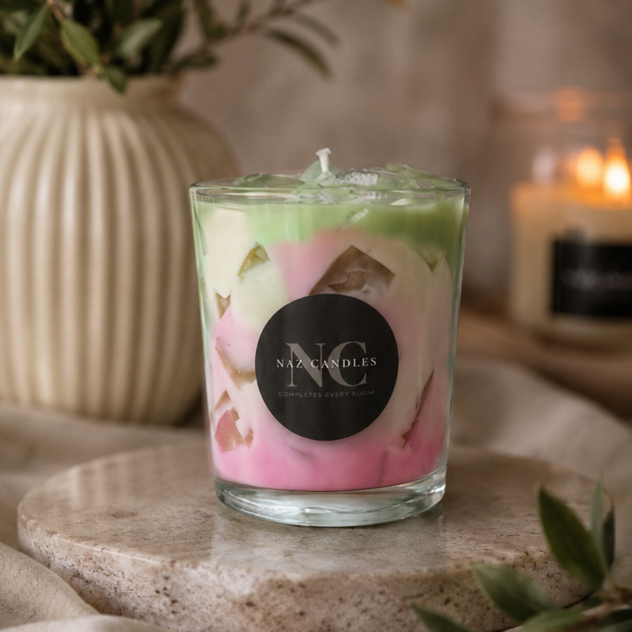 Strawberry Iced Matcha