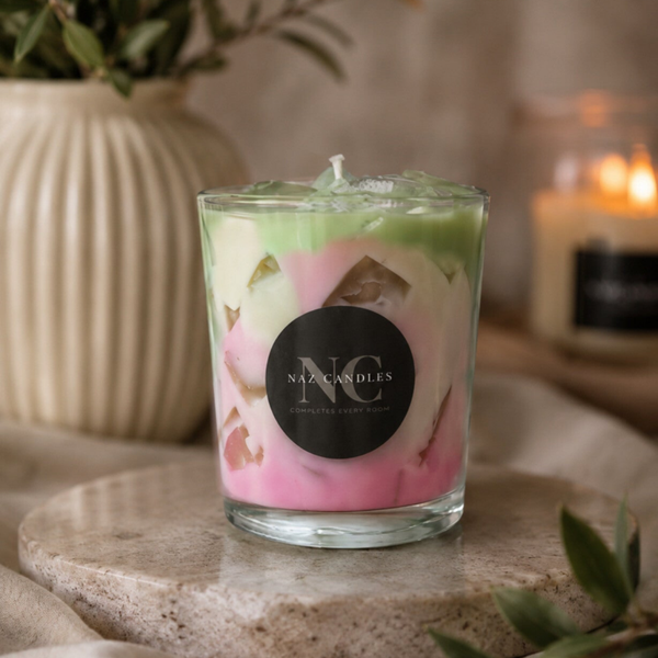 Strawberry Iced Matcha