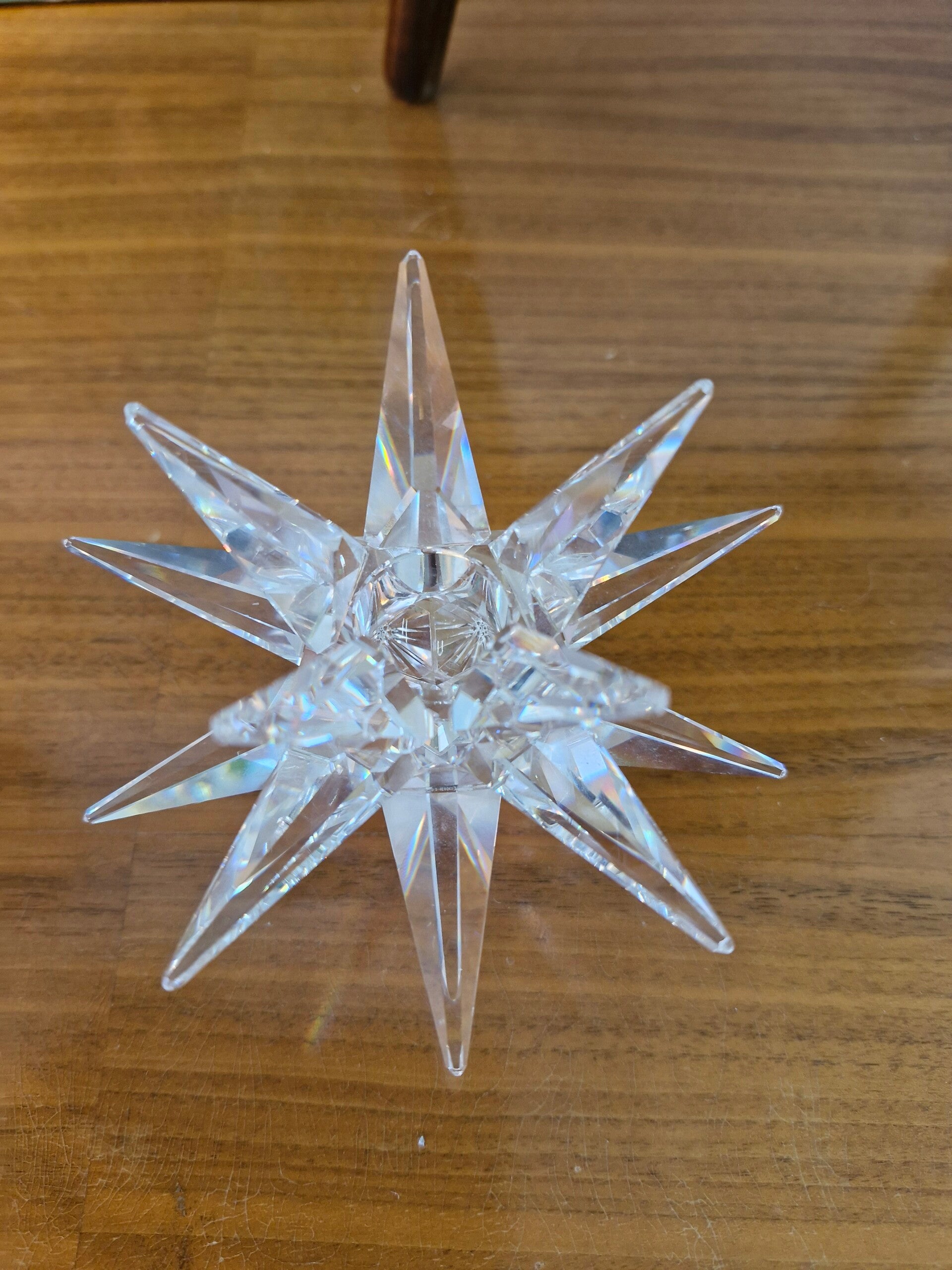 Svarovski kristallen kandelaar ster