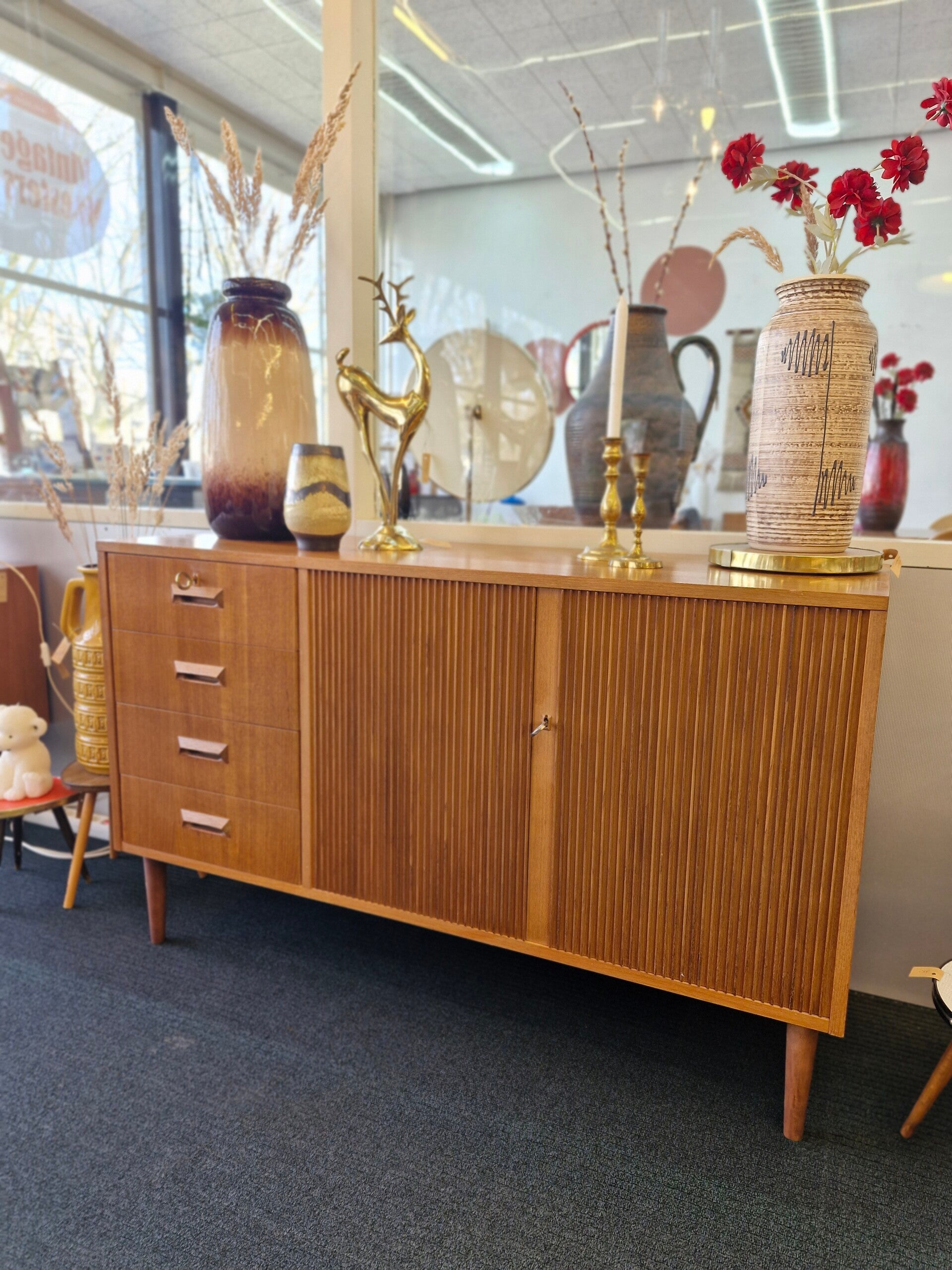 Vintage design sideboard / dressoir 60s DeWe