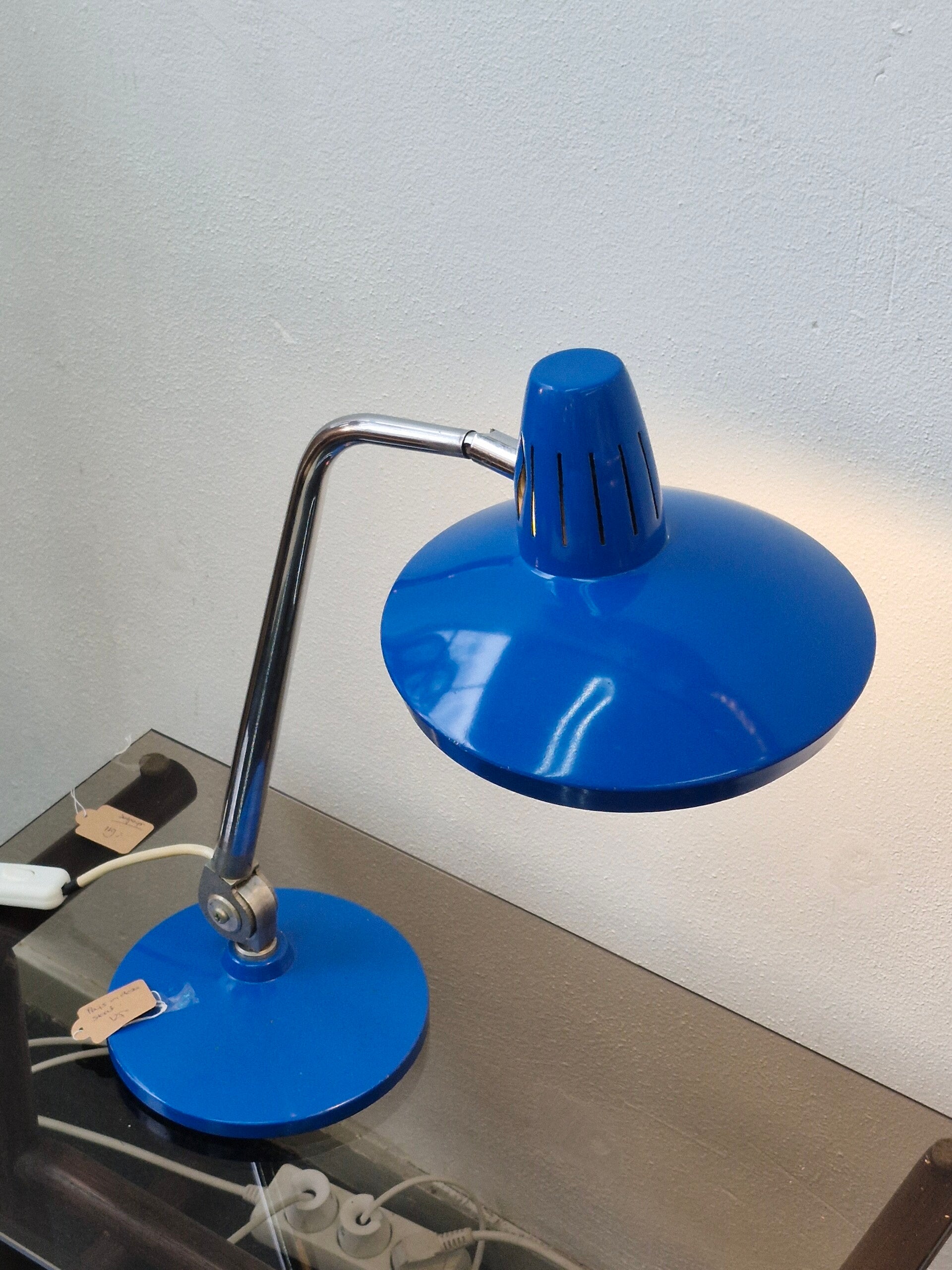 Vintage design bureaulamp Fase