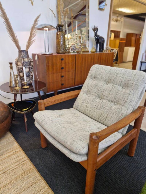 Vintage fauteuil Deens design 70s
