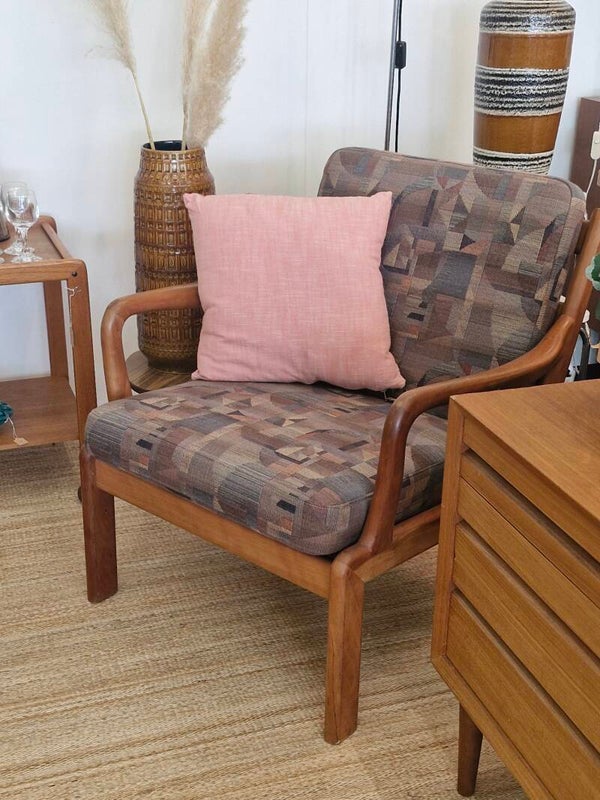 Deens design Fauteuil J. Olson & Son teak